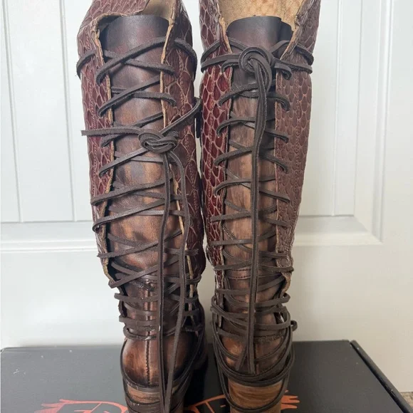 Freebird Croc Coal Boots - Picture 4 of 5